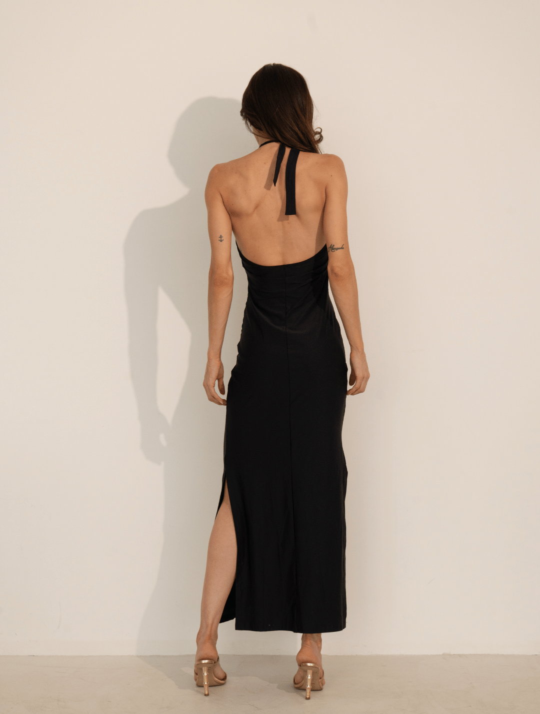Vestido Velours Breu
