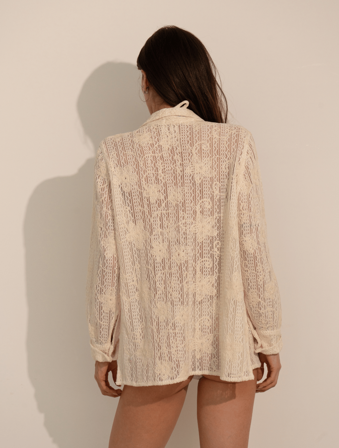 Chemise Tricô Nacre