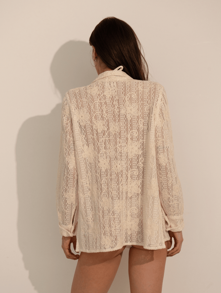 Chemise Tricô Nacre
