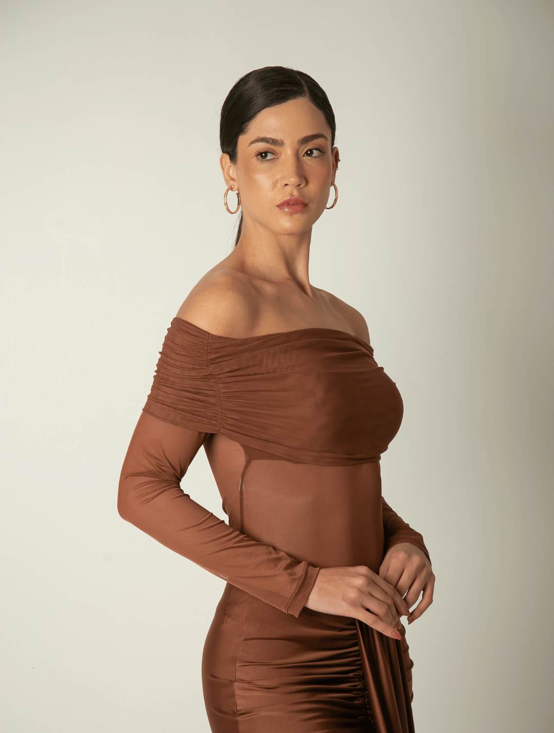 Blusa Gália Cacau
