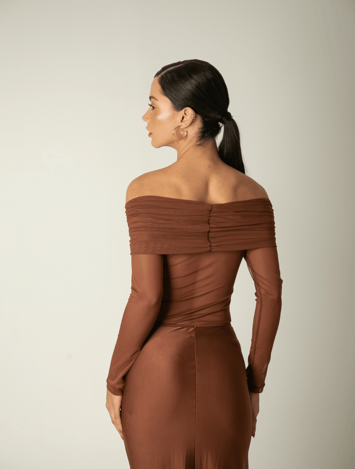 Blusa Gália Cacau