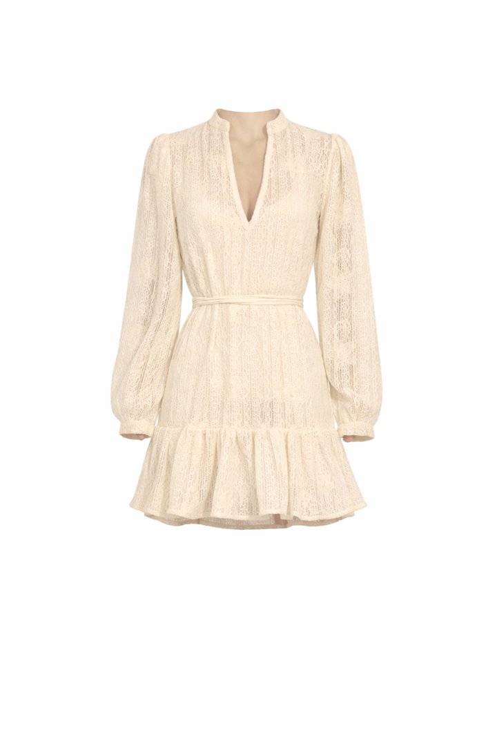 Vestido Tricô Essence Nacre