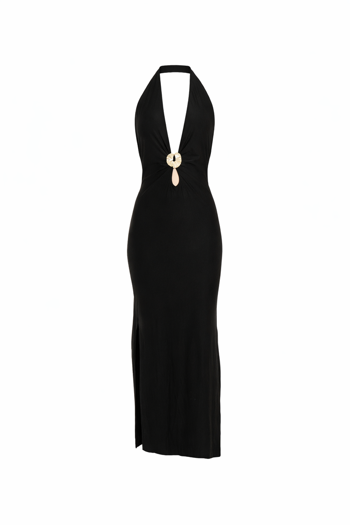 Vestido Velours Breu
