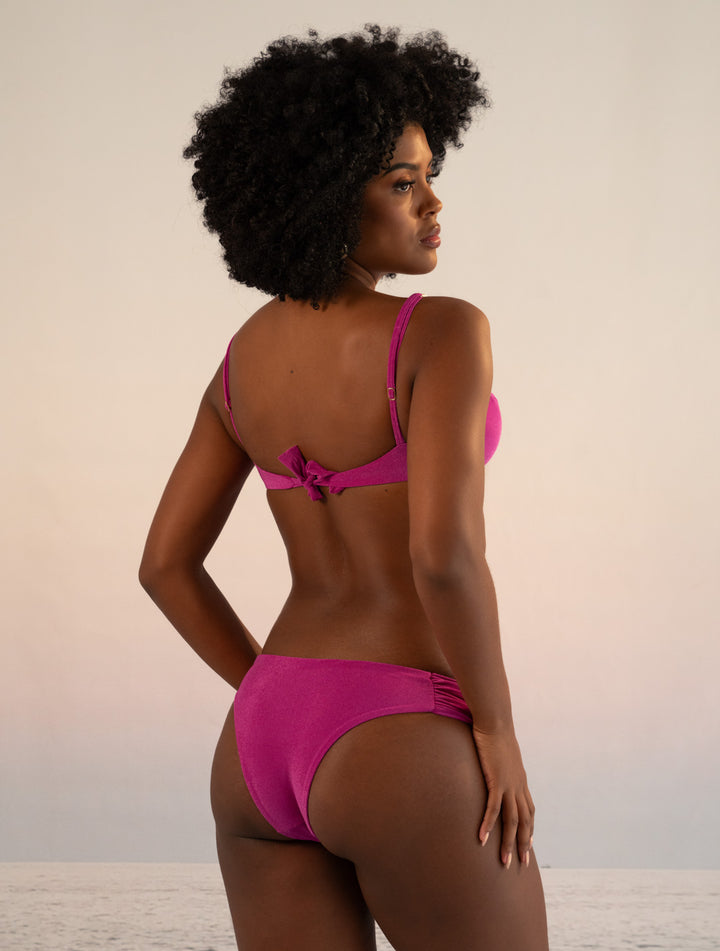 Tanga Biquíni Lateral Larga Ametista