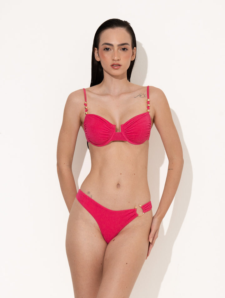 Top Biquíni Caraíva Hibisco