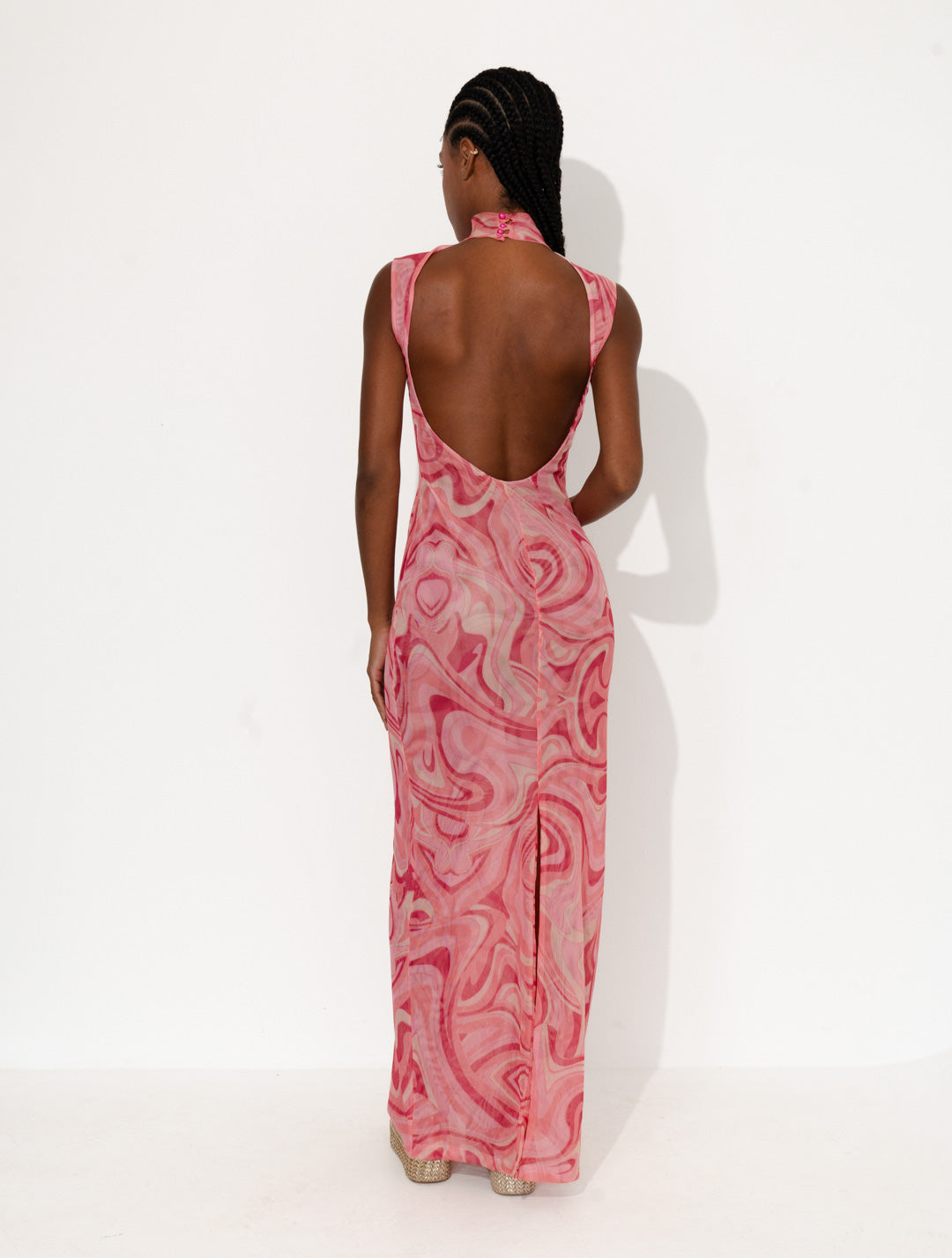 Vestido Marê Tule Wave